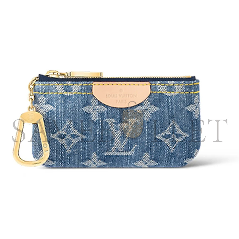 LOUIS VUITTON MASTER DENIM KEY POUCH M82961 (12*7*2cm)